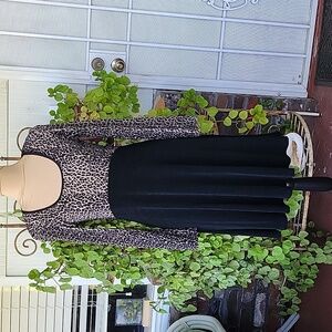 FRANCINE BROWNER vintage dress. Size S. Very gently worn.